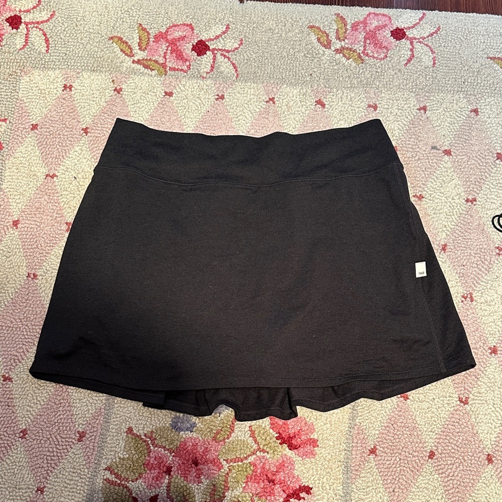 Vuori Black Tennis skirt